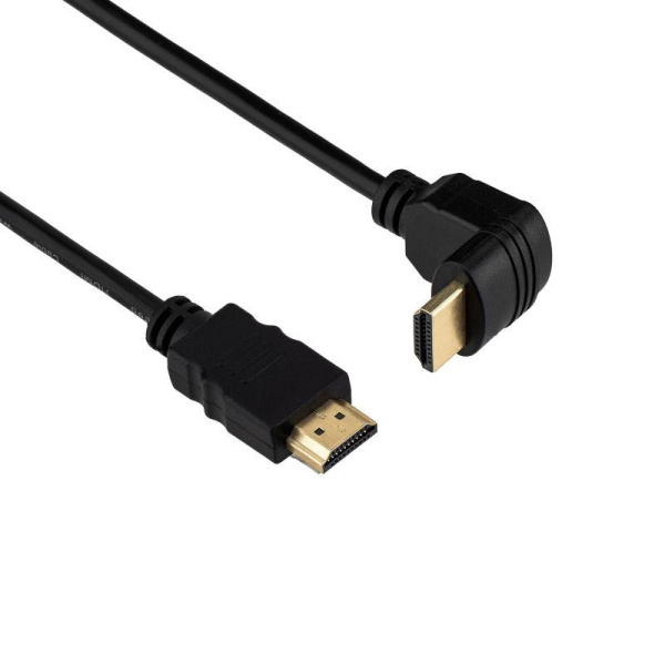 Кабель HDMI - HDMI 1.4 угловой 1.5м Gold PROCONNECT 17-6203-4
