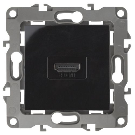 Розетка 12-3114-06 HDMI черн. ЭРА Б0027486