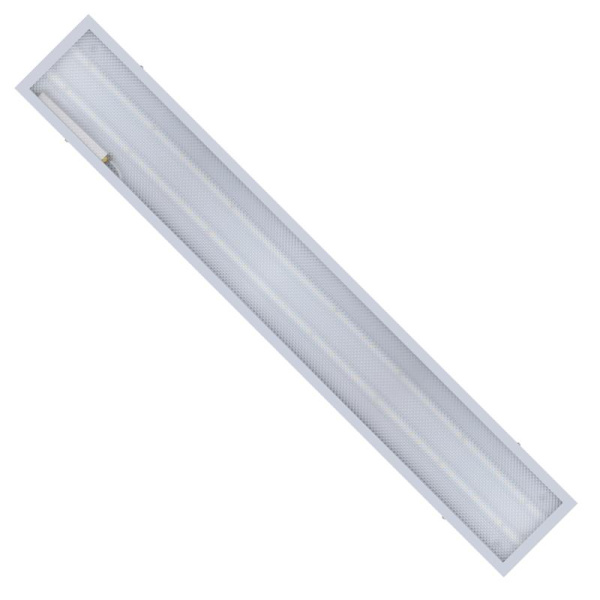 Светильник светодиодный ULP-Q105 18120-45W/6500K WHITE M3 45Вт 6500К IP40 5400лм потолочн. универс. дневной свет рассеив. призма встроен. в комплекте с источником питания бел. Volpe UL-00012637
