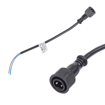 Провод UCX-LC2/L52-0.25M/M7 DC24V BLACK 25см для подключ. линейных прожекторов 24В L52 L53 к контроллеру разъем "папа" Uniel UL-00009502
