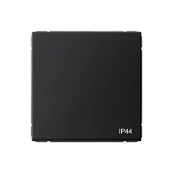 Переключатель 1-кл. ArtGallery IP44 10AX быстрозажим. клем. механизм карбон SE GAL441061S