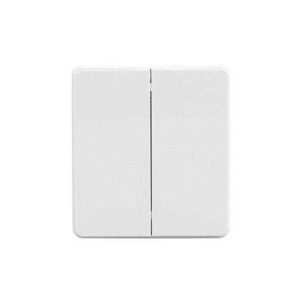 Выключатель 2-кл. СП ROUND MIELE 10А перламутр Kranz KR-78-0706-1
