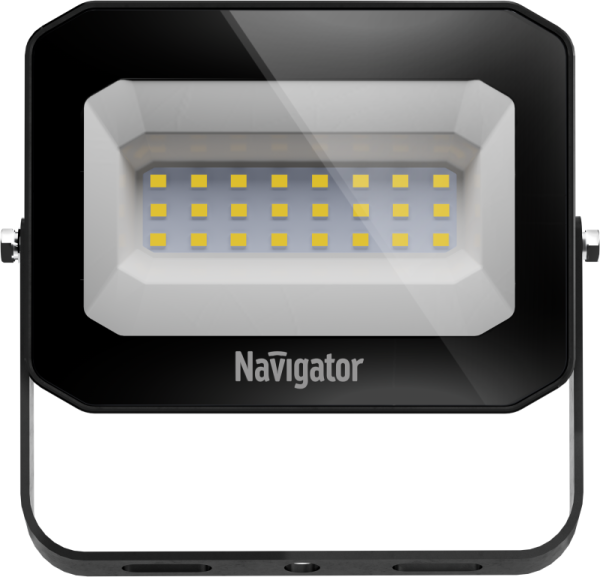 Прожектор светодиодный 95 425 NFL-04-20-6.5K-BL-LED 20Вт 6500К IP65 2000лм черн. Navigator 95425