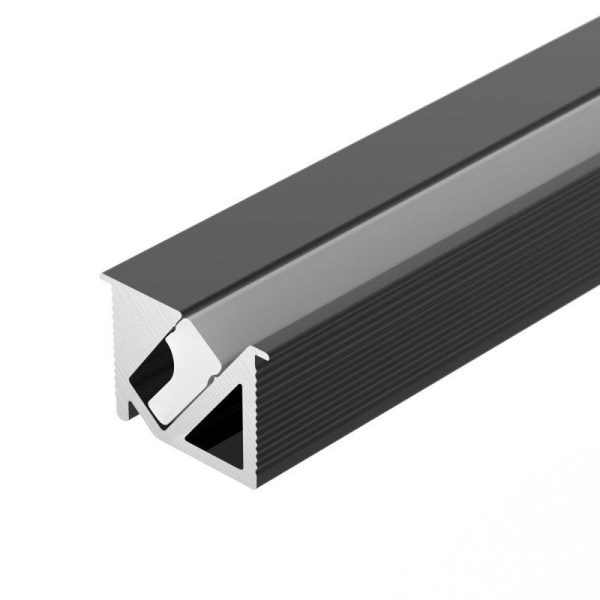 Профиль SL-BEVEL-H10-F14-2000 ANOD BLACK L2000 алюм. Arlight 044084