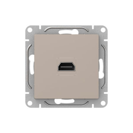 Розетка СП Эпика HDMI механизм крем. EKF UP1-SOI-HDMI