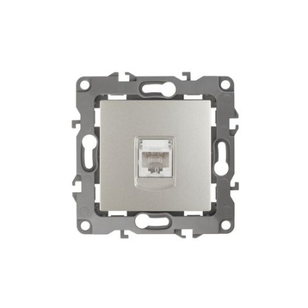 Розетка компьютерная Эра12 12-3107-15 RJ45 перламутр Эра Б0019353