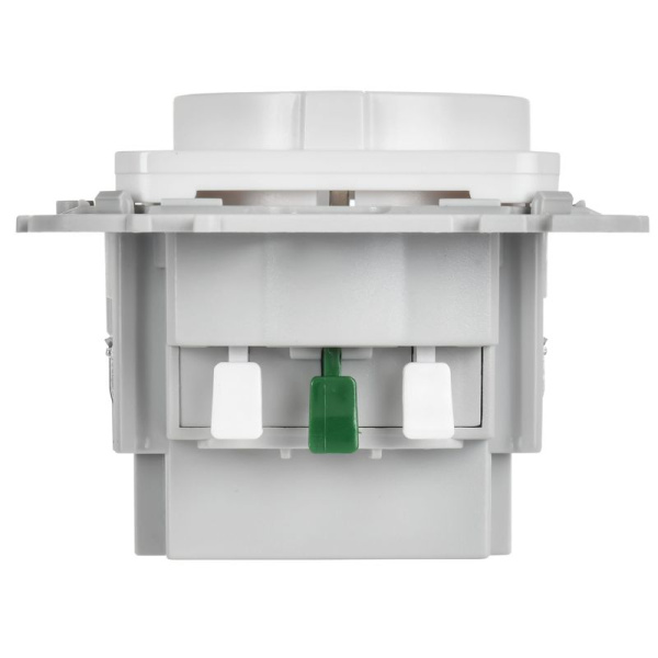 Розетка 1-м СП FLITE РСЮшс11-1-ФлБ 16А с USB A+C 20Вт с заземл. с защ. шторками безвинтовое крепление механизм бел. IEK FI-R14-16-1-U22-020-K01