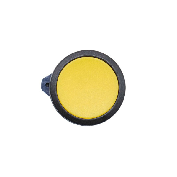Головка кнопки плоская без фиксации желт. DKC M22P-FMYP