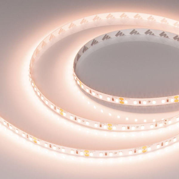 Лента светодиодная RT-A120-8mm 24V Peach Fuzz 9.6Вт/м IP20 (уп.5м) Arlight 047719