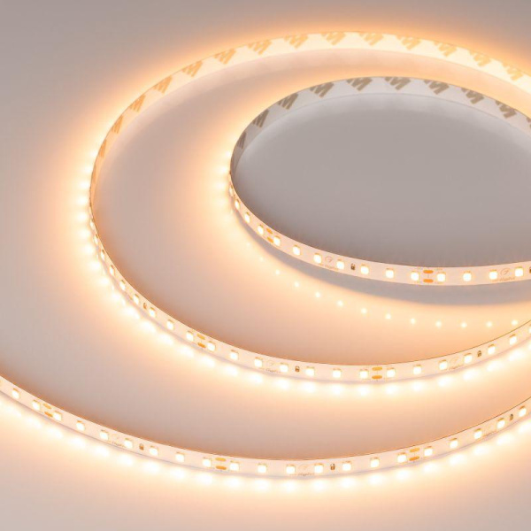 Лента светодиодная UL-A112-8mm 24V Warm 2400К 7Вт/м IP20 (уп.5м) Arlight 052765