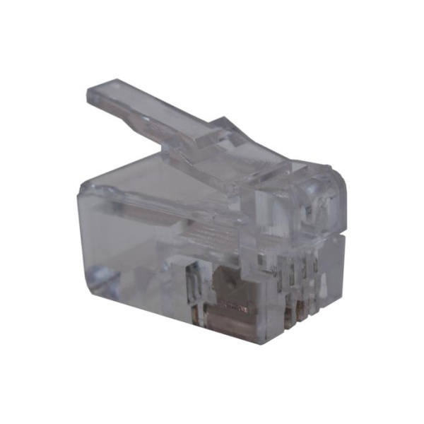 Коннектор 4P4C (RJ-11) (уп.100шт) SUPRLAN 10-0229