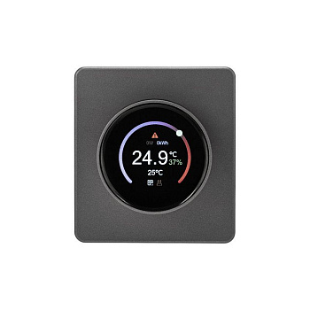 Терморегулятор СП ROUND Wi-Fi титан Kranz KR-78-0728-2