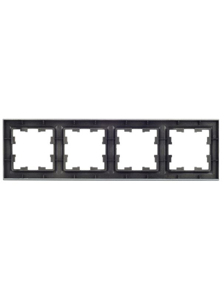 Рамка 4-м BRITE РУ-4-БрШ шампань IEK BR-M42-K37