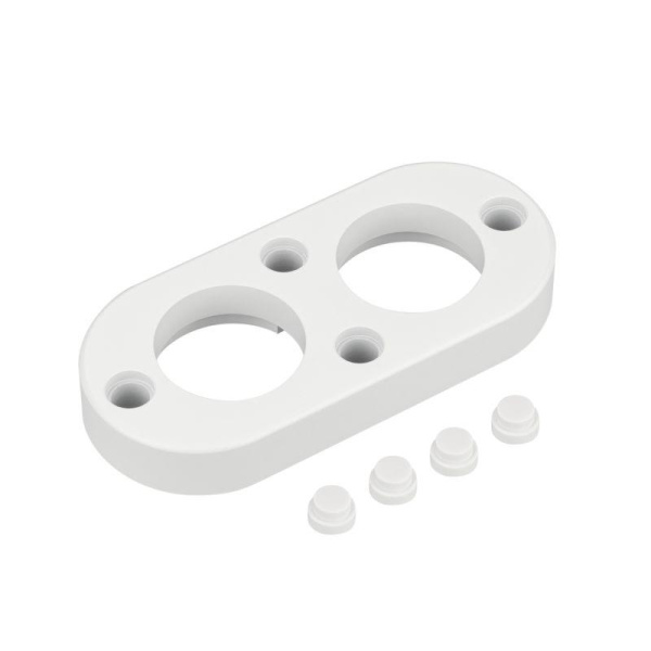 Крепление ARL-WAVE-1815-S-2-KIT White комплект метал. бел. Arlight 050426