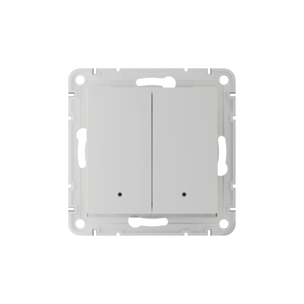 Выключатель 2-кл. СП ATLASDESIGN SMART 10А IP21 Zigbee сх.1 L(N) с опциональной нейтралью механизм бел. Умный дом Sber & SE ATN000117Z