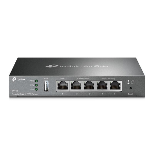 Маршрутизатор ER605 (TL-R605) SafeStream гигабитный Multi-WAN VPN TP-Link 1846462