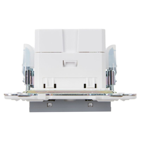 Розетка USB A+C 18Вт SKANDY SK-R13Gr сер. IEK SK-U22-018-K03