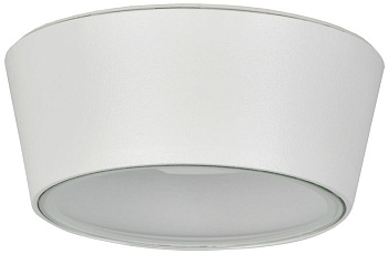Светильник 5104 GX53 IP65 уличный потолочный бел. IEK LT-UPU0-5104-GX53-1-K01