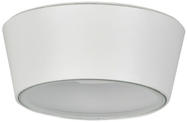 Светильник 5104 GX53 IP65 уличный потолочный бел. IEK LT-UPU0-5104-GX53-1-K01