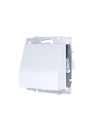 Вывод кабеля СП VESNA IP20 механизм бел. LEZARD 742-0288-197