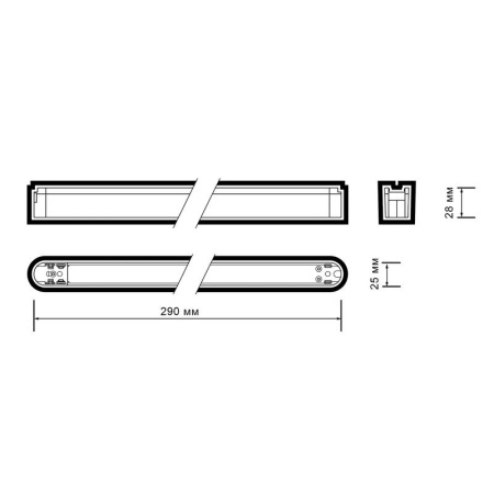 Блок питания MTR16 100Вт 40В BL IP20 низковольтный черн. JazzWay 5057371