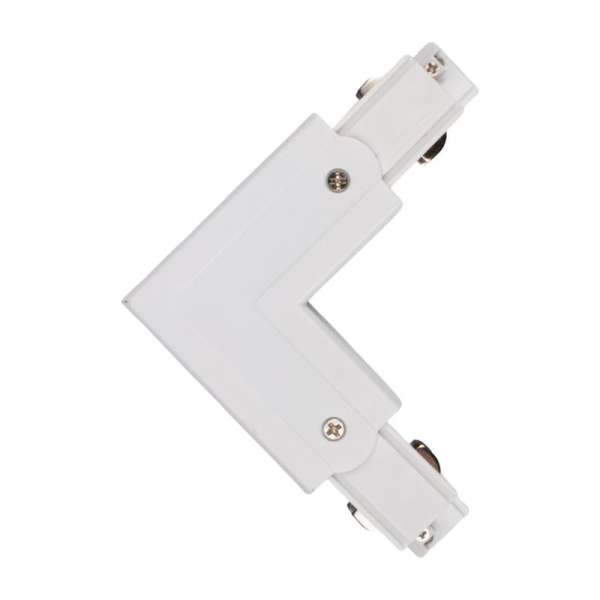 Аксессуар к шинопроводу трехфазному 3P PTR CL-WH OUT коннектор внешний Pro+ бел. JazzWay 5063136