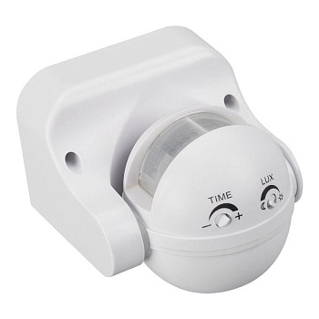 Датчик движения PRIME-PIR-UP-360-230V-MULTI (94х80мм 1200Вт IP44) Arlight 027388