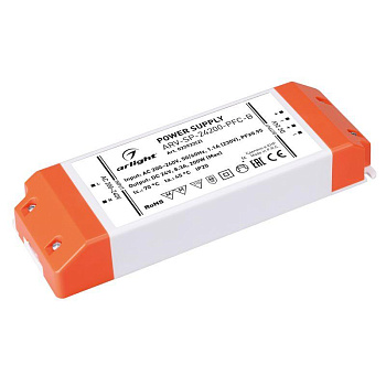 Блок питания ARV-SP-24200-PFC-B (24В 8.3А 200Вт) IP20 пластик Arlight 022922(2)