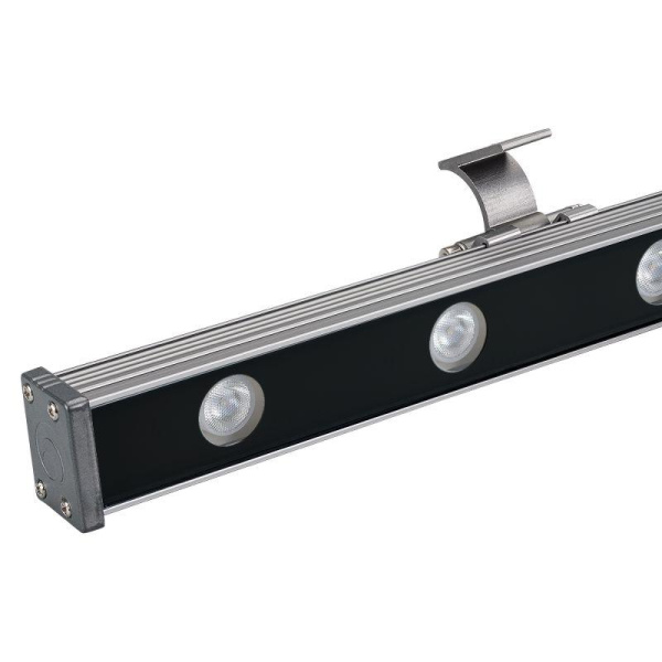 Прожектор AR-LINE-1000-12W Warm3000 GR 30 deg 230В 12Вт IP65 3000К 1080лм линейный метал. Arlight 024336(1)
