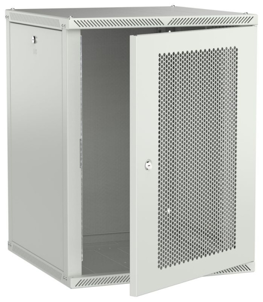 Шкаф LINEA W 2.0 15U 600х600мм дверь перфорир. сер. ITK LWR3-15U66-PF-2
