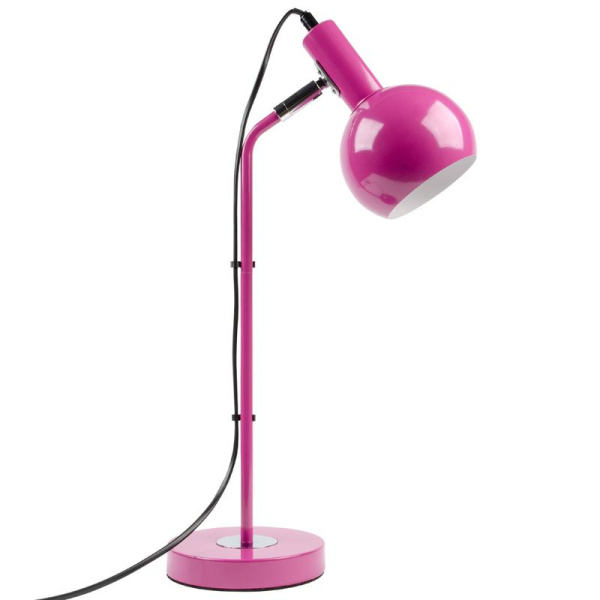 Светильник настольный UML-B702 E14 PINK 60Вт цоколь Е14 механический выкл. роз. ТМ Uniel UL-00010160