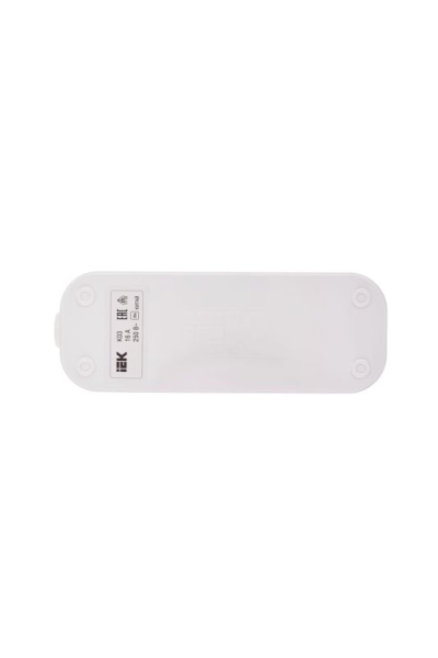 Колодка удлинителя 3-м 16А Classic К03 2P+PE 250В IEK KYP11-16-03-00-Z