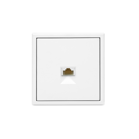 Розетка компьютерная ArtGallery RJ45 кат.5E механизм лотос SE GAL001383