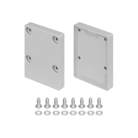 Заглушка IP-LINE-4050 SILVER глухая метал. серебр. (комплект) Arlight 055285