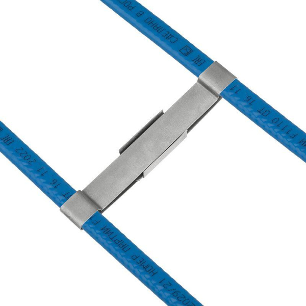 Зажим крепежный ТСР.2-100 Ц (уп.50шт) Rexant 51-1022