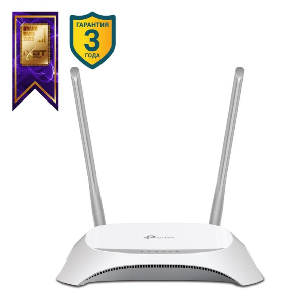 Роутер TL-WR842N N300 многофункц. Wi-Fi с поддержкой 3G/4G TP-Link 1415496