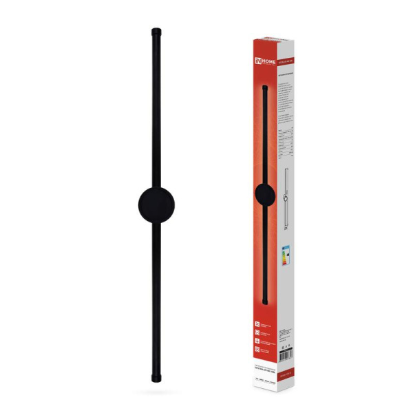 Светильник светодиодный ESTETIKA ART-80C-40BL 15Вт 4000К 1050лм 230В 800х60х98 черн. IN HOME 4690612057897