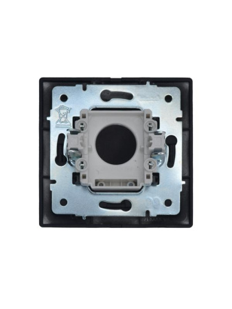Вывод кабеля СП MIRA IP20 черн. LEZARD 701-4242-197
