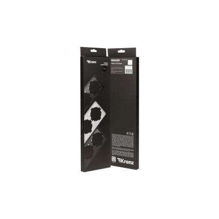 Рамка 4-м ROUND MIELE оникс Kranz KR-78-0754-3
