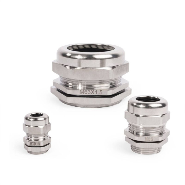 Ввод кабельный из нержавеющей стали MGM 72 (42-52мм) (INOX) Fortisflex 89025
