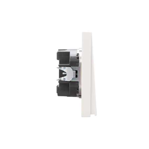Выключатель 1-кл. СП STRONG MIELE 10А с подсветкой жемчуг Kranz KR-78-0713-4