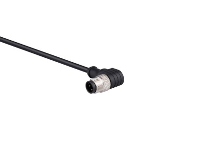 Кабель соединительный 2м со штепселем M12х4 90град. ПВХ IP68 EMAS SKM12F4DXV2