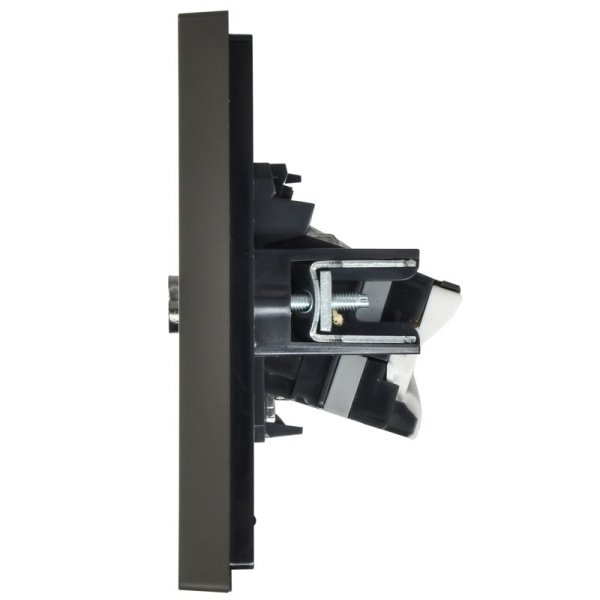 Розетка 2-м TV+RJ45 кат.6 FORTE&PIANO FP337 сер. IEK FP-AK20-2-K03