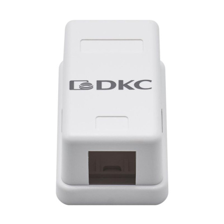 Розетка универсальная 1 порт для модулей Keystone DKC RNW1WH