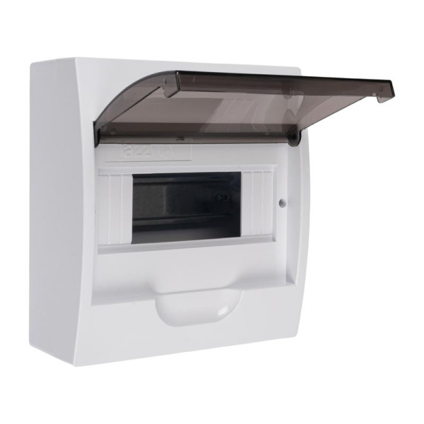 Бокс модульный накладной PDB/W 1008 WH (ЩРН-П- 8) IP41 пластик. JazzWay 5071667
