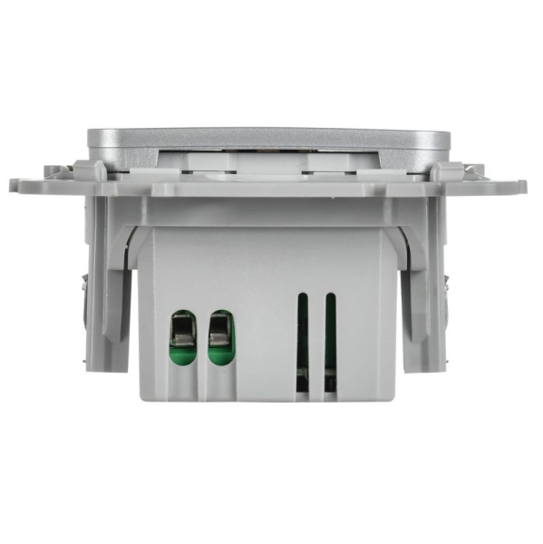 Розетка USB A+A 2вых. СП FLITE РЮ-2-ФлА 2.1А механизм алюм. IEK FI-U21-D31-K47