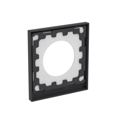 Рамка 1-м KANT IP44 черн. уголь DKC 7012942