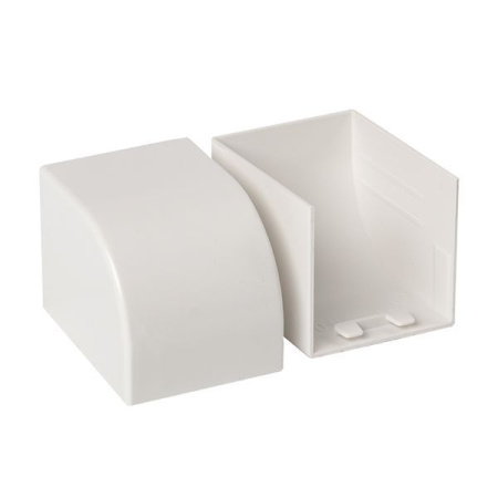 Заглушка 40х40 бел. Plast PROxima (уп.4шт) EKF ecw-40-40x4