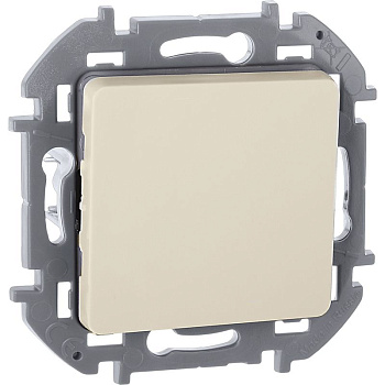 Выключатель 1-кл. Inspiria 10А IP20 250В 10AX механизм сл. кость IEK 673601