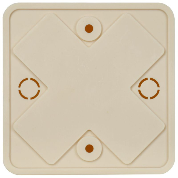 Коробка распаячная ОП КМ 75х75х20 сл. кость IEK UKO10-075-075-020-K32-E
